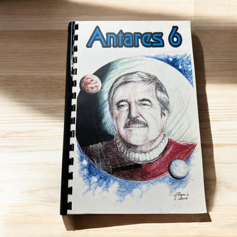Star Trek Antares 6 Vintage Fanzine TOS from 2000